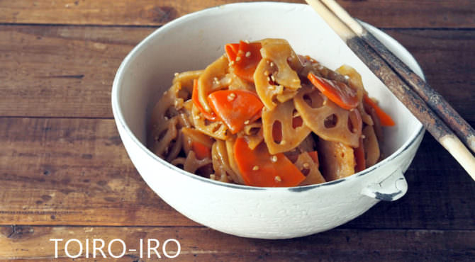 常備菜★レンコンと人参のきんぴら