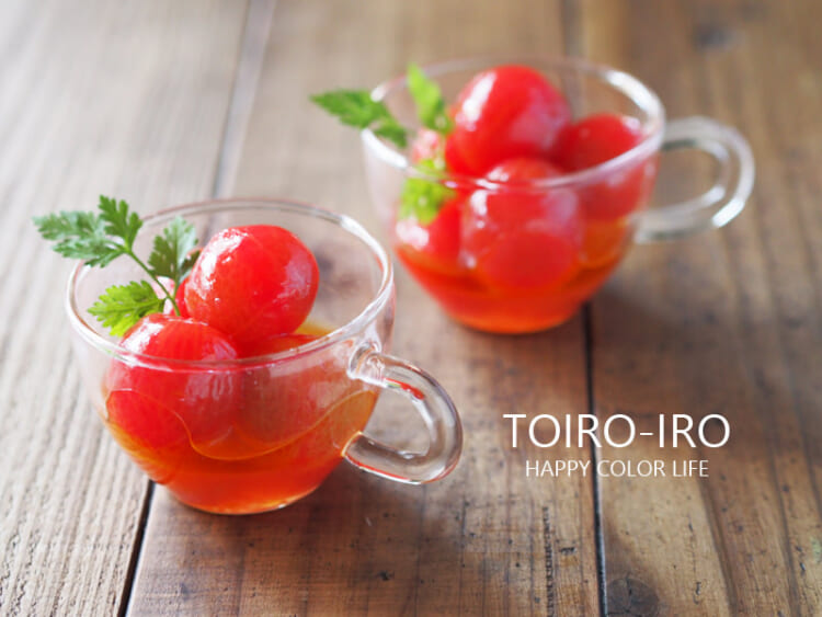 まるでフルーツ!プチトマトのハニーマリネ