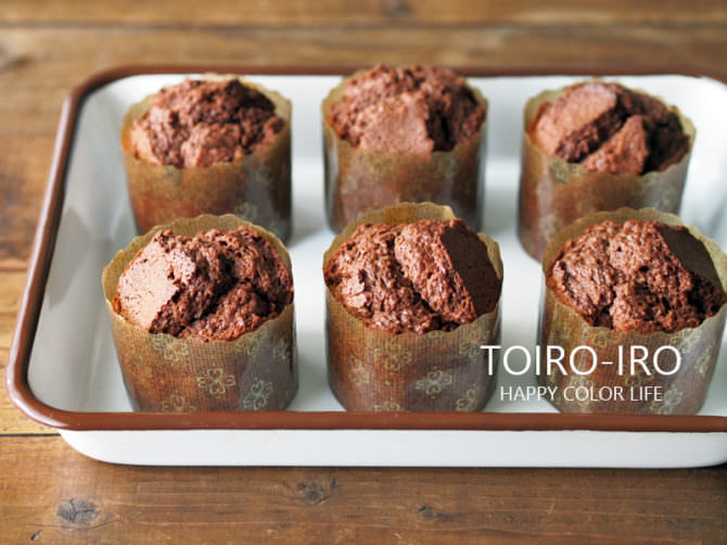簡単でふんわり美味しい チョコマフィン Toiro Note トイロノート 家族が笑顔になる いつものごはんを彩るレシピサイト