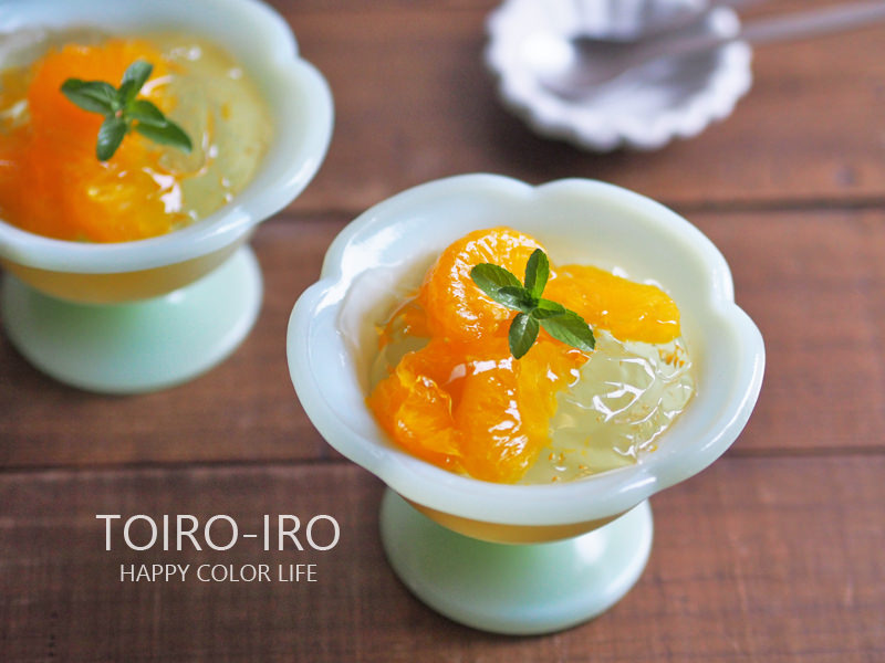 ふるふるツルン♡みかん缶ゼリー | toiro note 〜トイロノート〜／家族