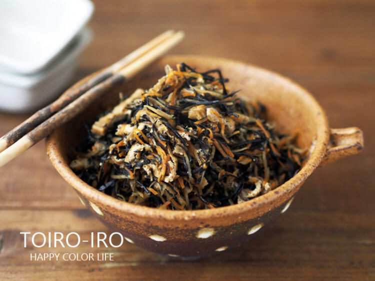 定番常備菜★基本のひじきの煮物