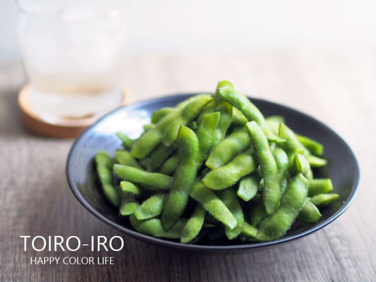 枝つき枝豆のおいしい茹で方