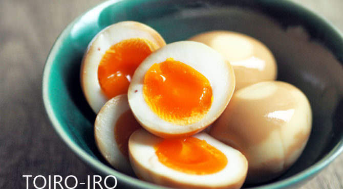 ゆで卵を漬けるだけ★だし香る味玉子