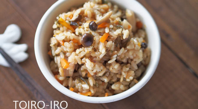 超簡単！！塩昆布の炊き込みごはん