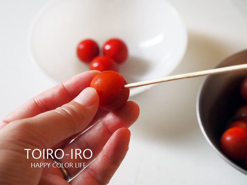 ミニトマトの湯むき方法 Toiro Note トイロノート 家族が笑顔になる いつものごはんを彩るレシピサイト