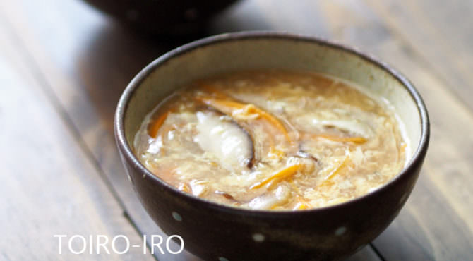 ふわふわでトロトロ★かきたま汁