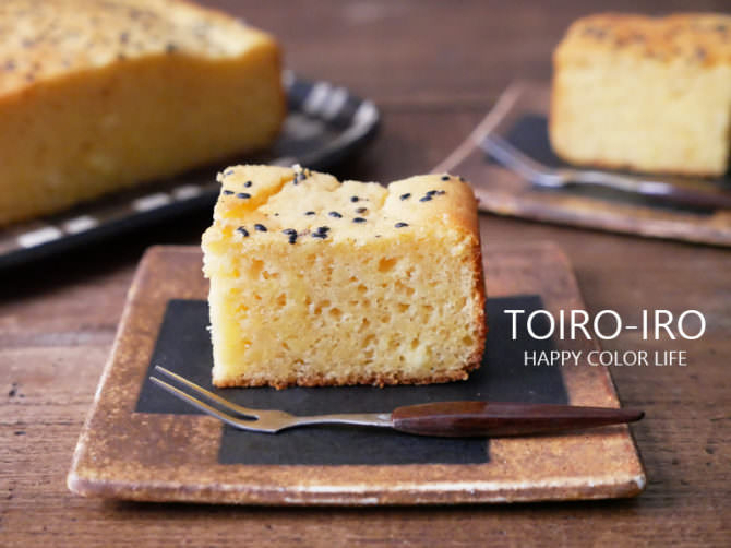 まるでスイートポテト さつまいもケーキ Toiro Note トイロノート 家族が笑顔になる いつものごはんを彩るレシピサイト