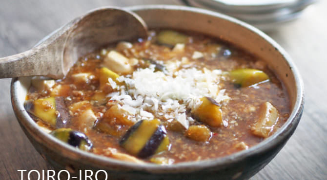 トロトロナス入り麻婆豆腐