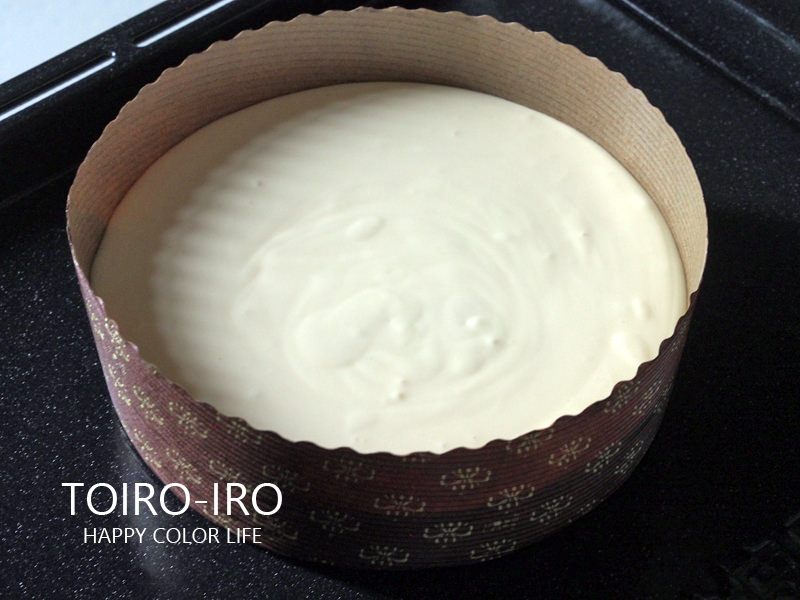 混ぜて焼くだけ ベイクドチーズケーキ Toiro Note トイロノート 家族が笑顔になる いつものごはんを彩るレシピサイト