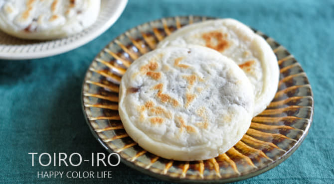 白玉粉で作る★パリパリモチモチ梅ヶ枝餅（うめがえもち）