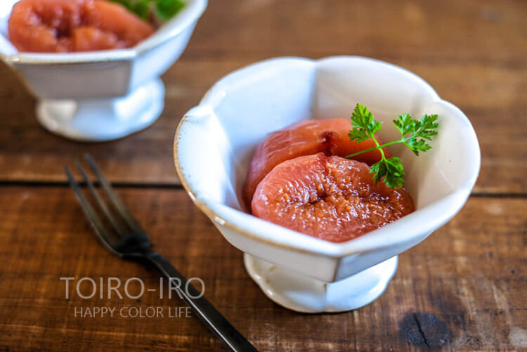 いちじくのコンポート（シロップ煮）