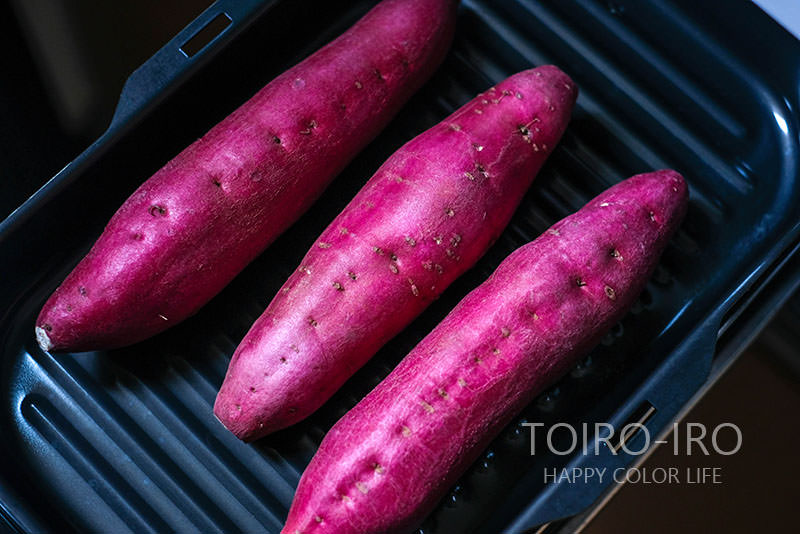 魚焼きグリルで 昔ながらの焼き芋 Toiro Note トイロノート 家族が笑顔になる いつものごはんを彩るレシピサイト