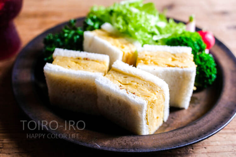 我が家の厚焼き玉子サンド