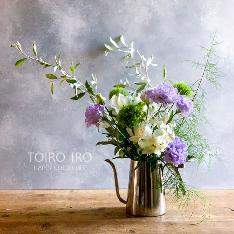 お花とラテ（cobaco tobata 北九州市戸畑区）