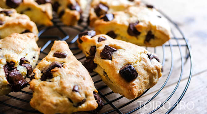 サクふわ！チョコチャンクスコーン