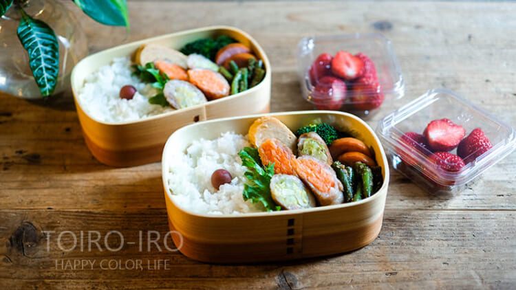 野菜の肉巻き弁当