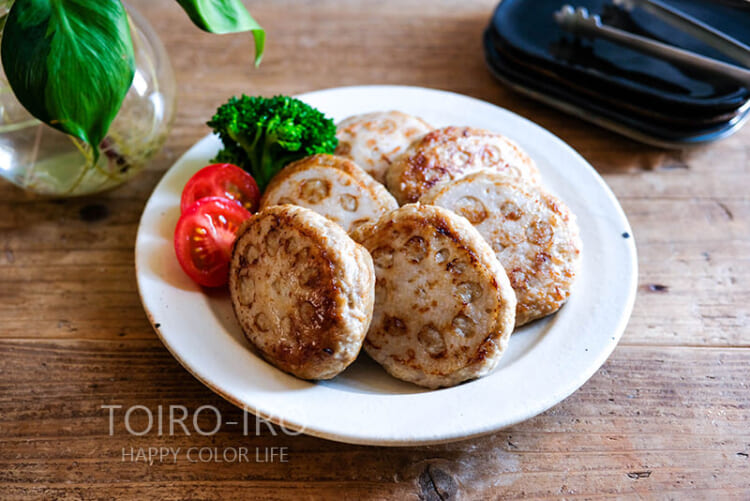 お弁当にも◎レンコントリバーグ