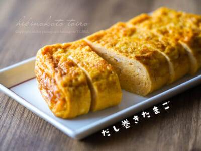 我が家の甘めのだし巻き卵
