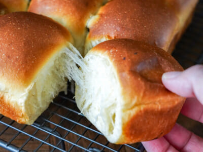 最強パン生地で作る！レーズンのちぎりパン