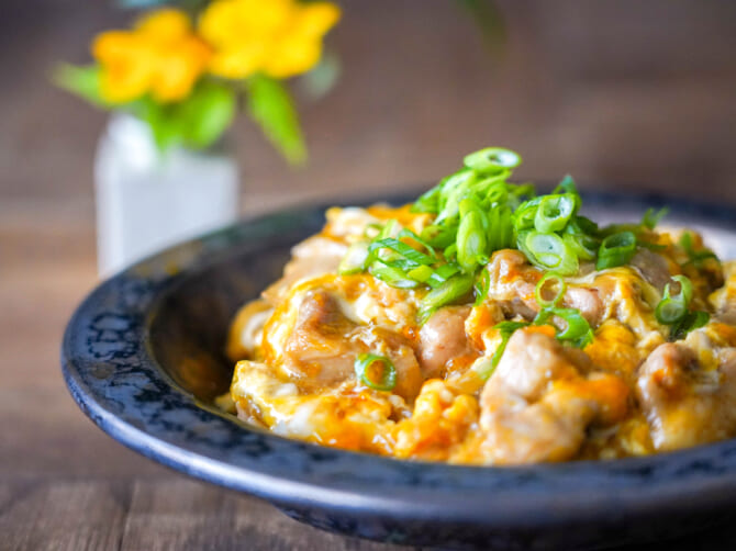 甘めがおいしい!トイロ家の親子丼